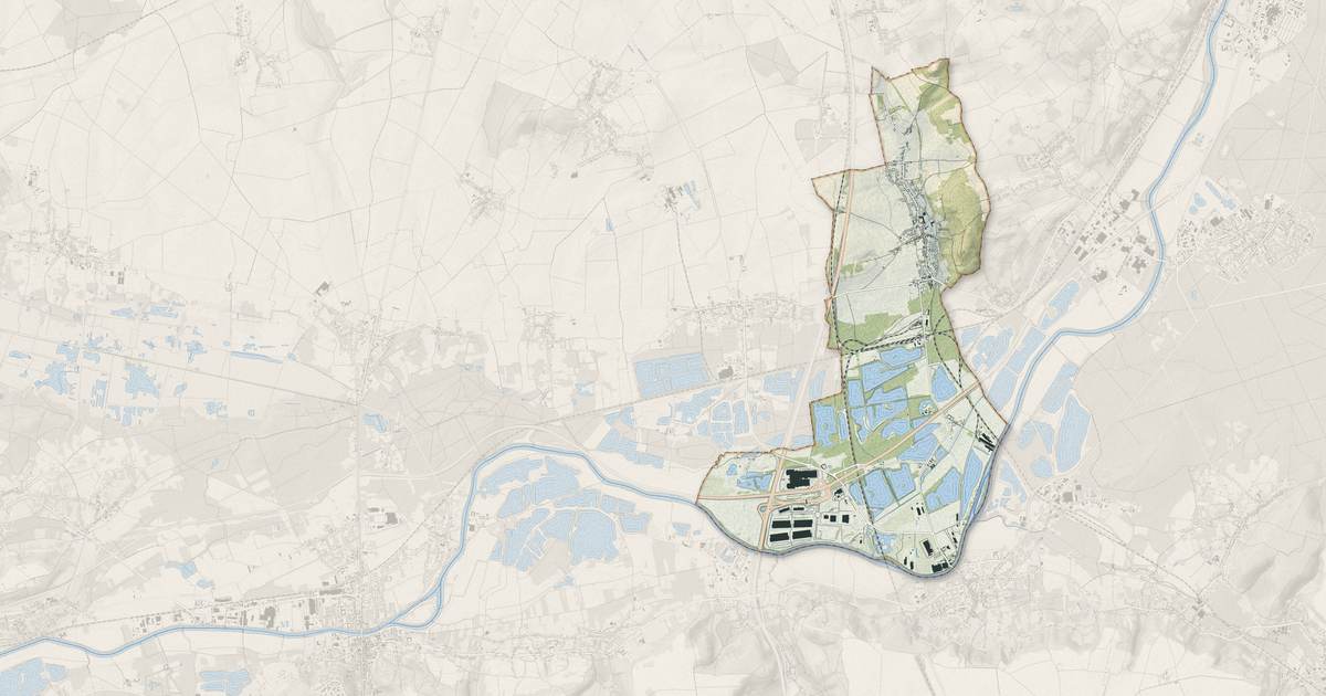 Portrait cartographique de Longueil-Sainte-Marie : relief, eau, forêts, bâti et voies, calculés à partir des données de l'IGN