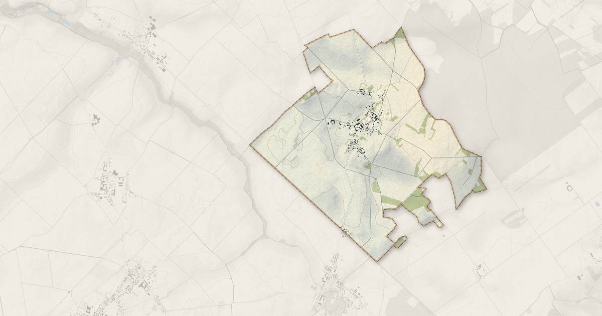 Portrait cartographique de Margny-aux-Cerises : relief, eau, forêts, bâti et voies, calculés à partir des données de l'IGN