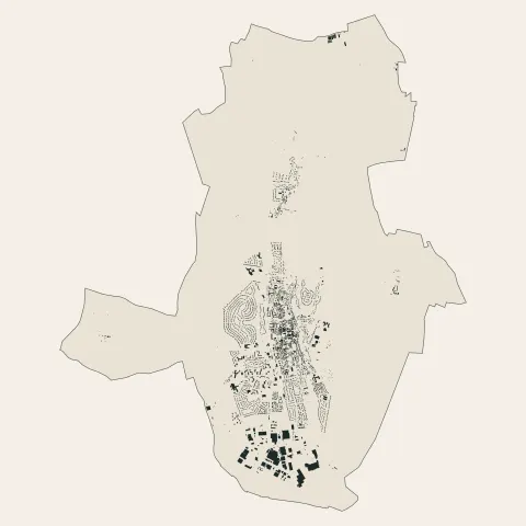 Méru : bâti
