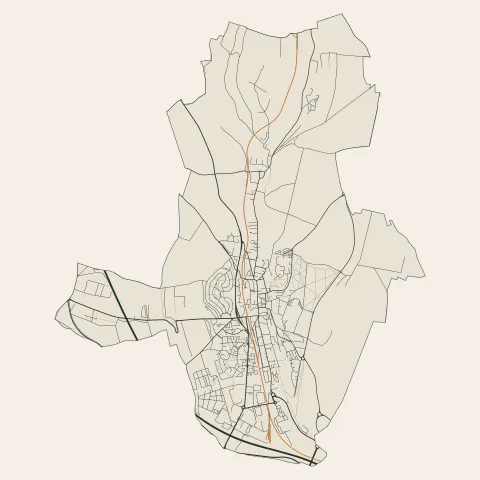 Méru : voies