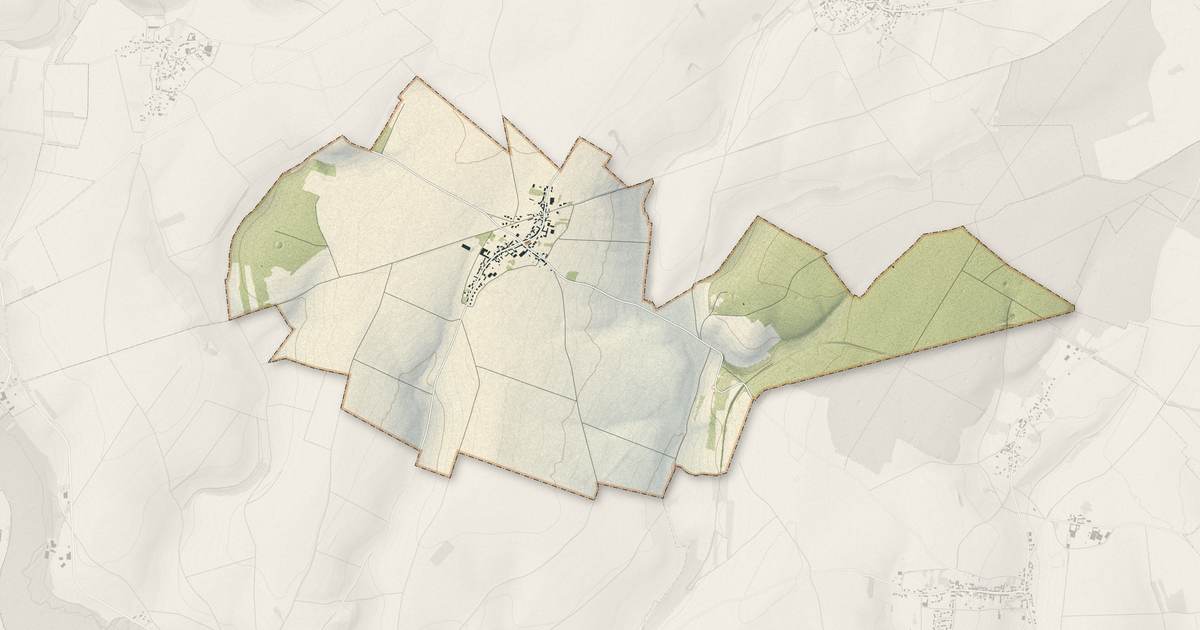 Portrait cartographique de Le Mesnil-sur-Bulles : relief, eau, forêts, bâti et voies, calculés à partir des données de l'IGN