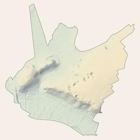 Monchy-Saint-Éloi : relief