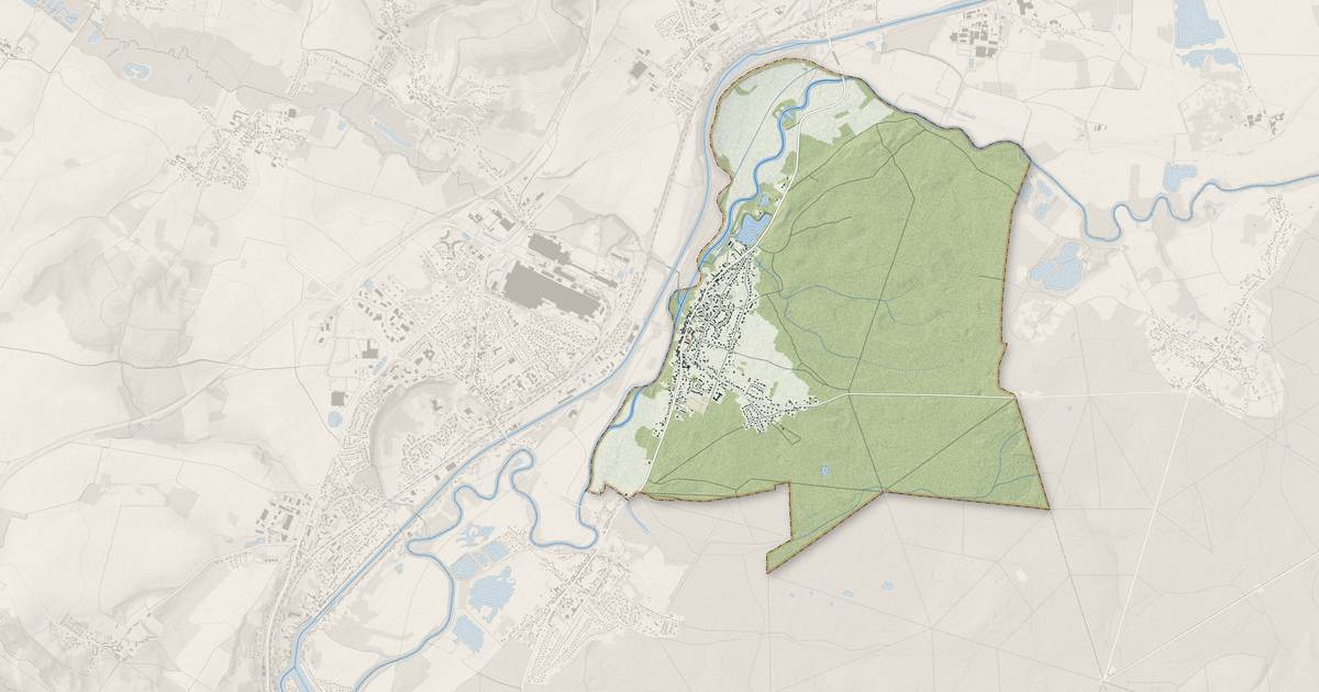 Portrait cartographique de Montmacq : relief, eau, forêts, bâti et voies, calculés à partir des données de l'IGN