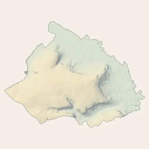 Mouy : relief