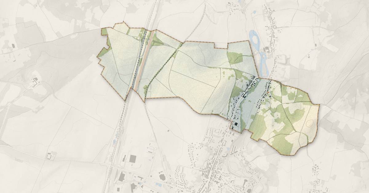 Portrait cartographique de La Neuville-sur-Ressons : relief, eau, forêts, bâti et voies, calculés à partir des données de l'IGN