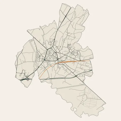 Noyon : voies