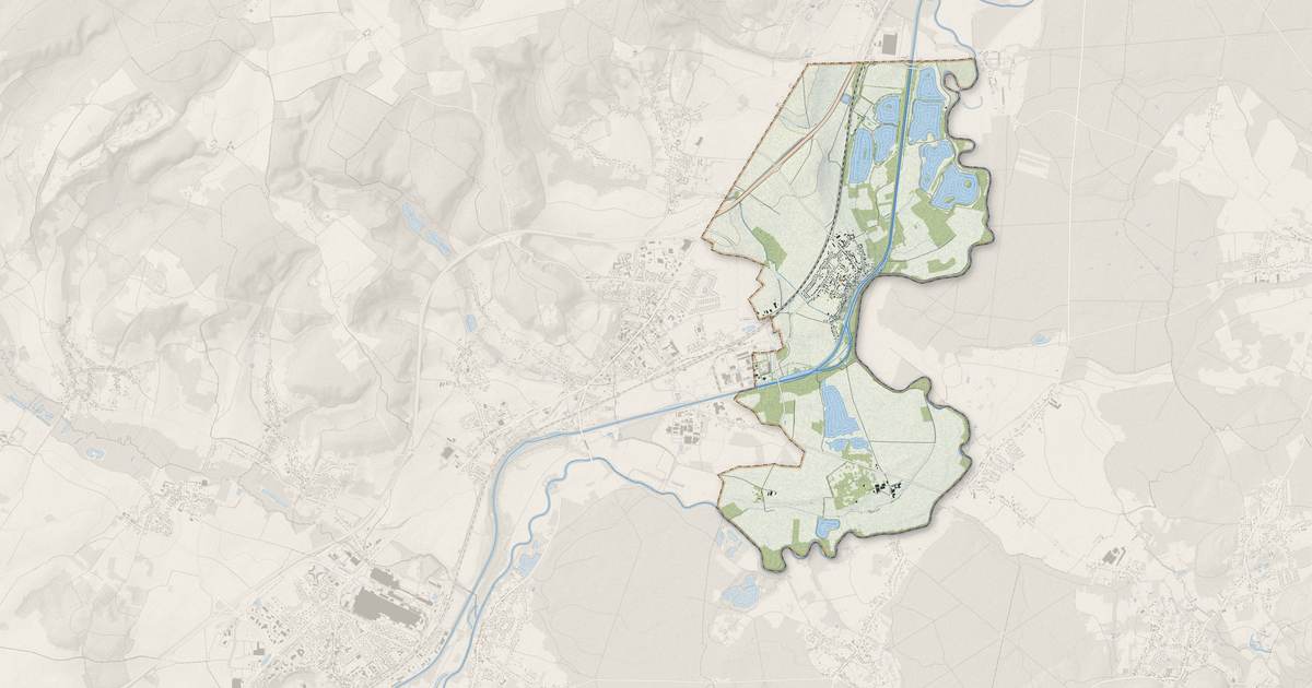 Portrait cartographique de Pimprez : relief, eau, forêts, bâti et voies, calculés à partir des données de l'IGN