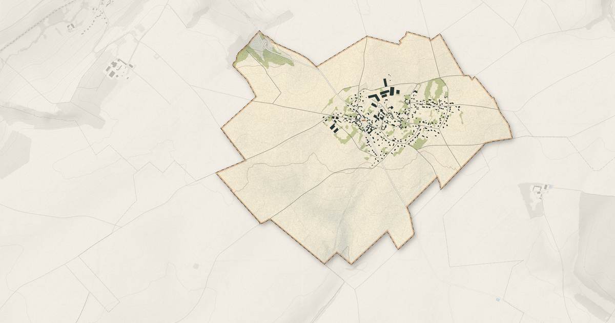 Portrait cartographique de Pisseleu : relief, eau, forêts, bâti et voies, calculés à partir des données de l'IGN