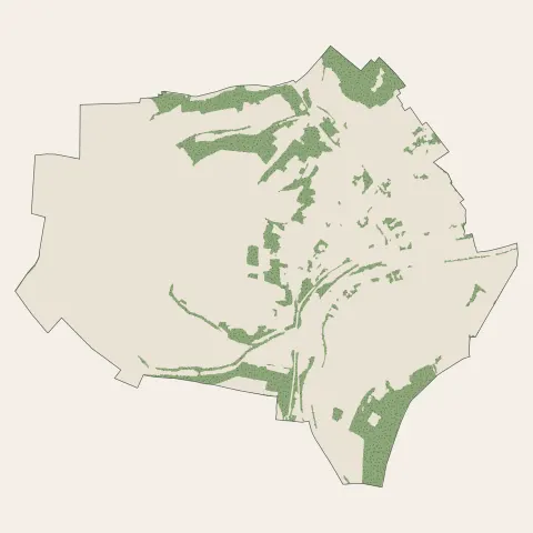 Précy-sur-Oise : bois, forêts et landes