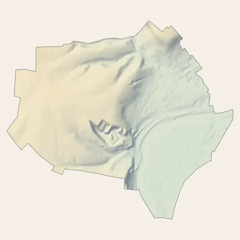 Précy-sur-Oise : relief