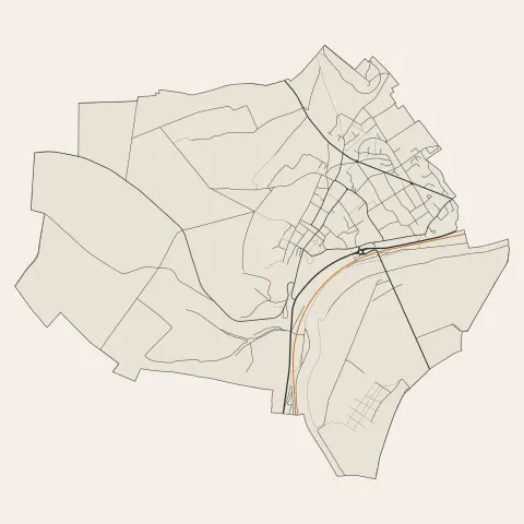 Précy-sur-Oise : voies