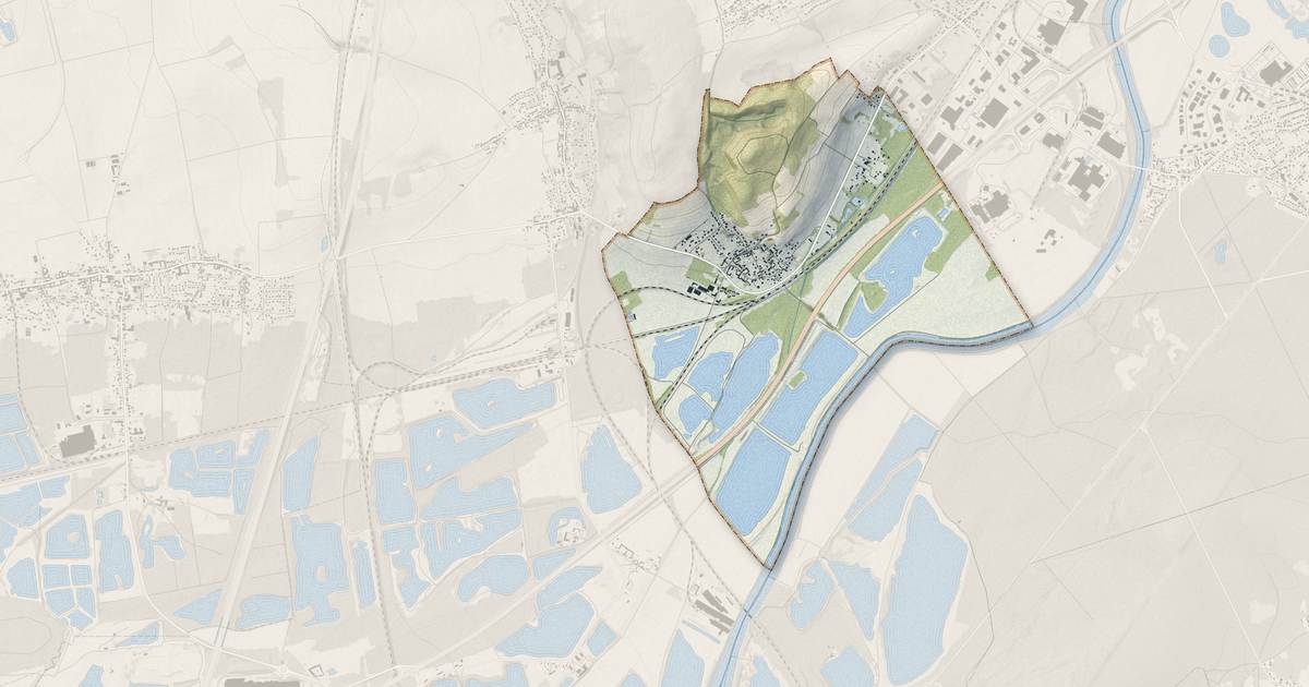 Portrait cartographique de Rivecourt : relief, eau, forêts, bâti et voies, calculés à partir des données de l'IGN
