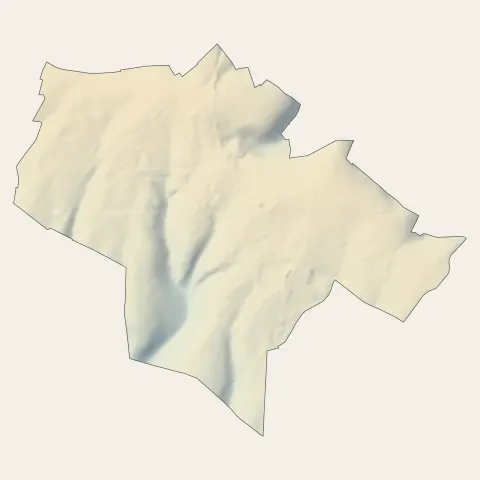 Sainte-Geneviève : relief