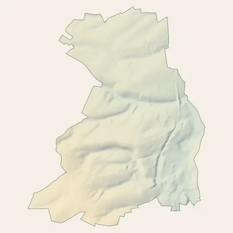 Saint-Just-en-Chaussée : relief