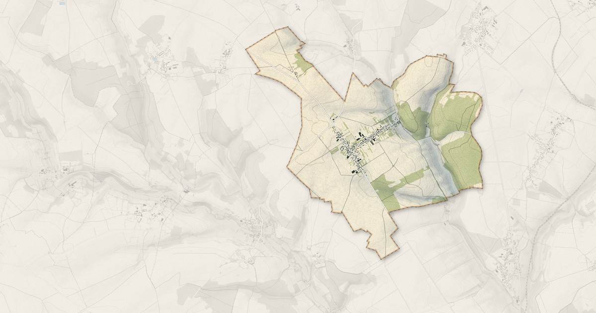 Portrait cartographique de Saint-Maur : relief, eau, forêts, bâti et voies, calculés à partir des données de l'IGN