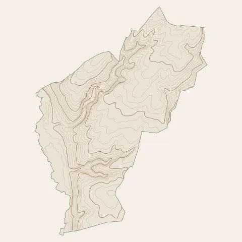 Sérifontaine : courbes de niveau