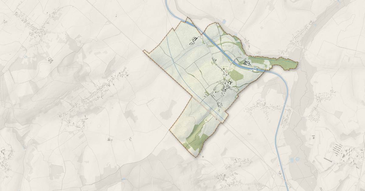 Portrait cartographique de Sermaize : relief, eau, forêts, bâti et voies, calculés à partir des données de l'IGN