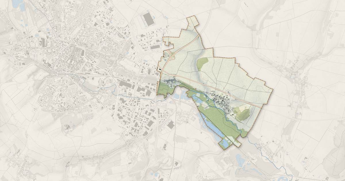 Portrait cartographique de Therdonne : relief, eau, forêts, bâti et voies, calculés à partir des données de l'IGN