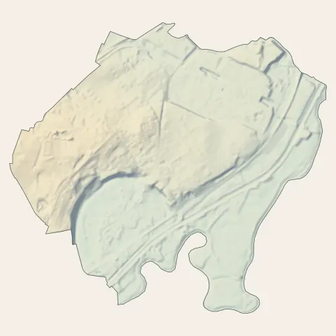 Thourotte : relief