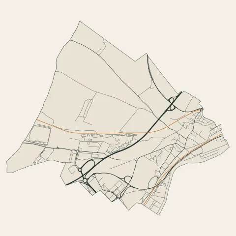 Venette : voies