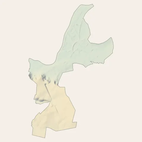 Verberie : relief
