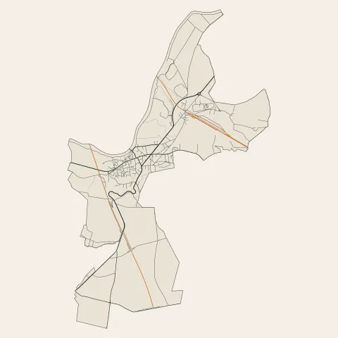 Verberie : voies