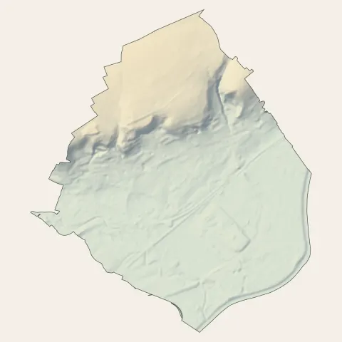 Villers-Saint-Paul : relief