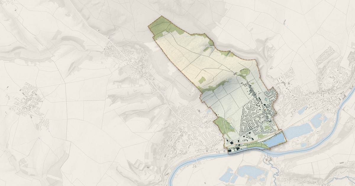 Portrait cartographique de Villers-sous-Saint-Leu : relief, eau, forêts, bâti et voies, calculés à partir des données de l'IGN