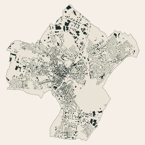 Alençon : bâti