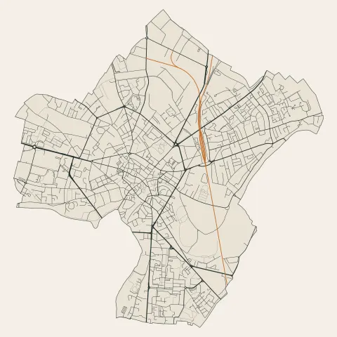 Alençon : voies
