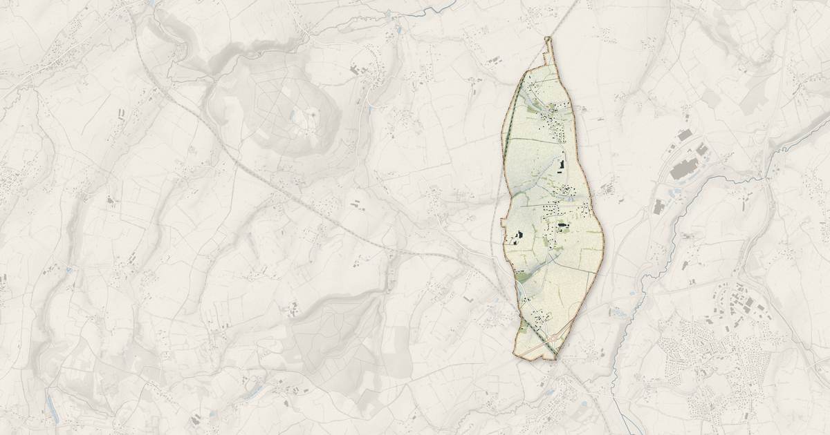 Portrait cartographique de La Bazoque : relief, eau, forêts, bâti et voies, calculés à partir des données de l'IGN