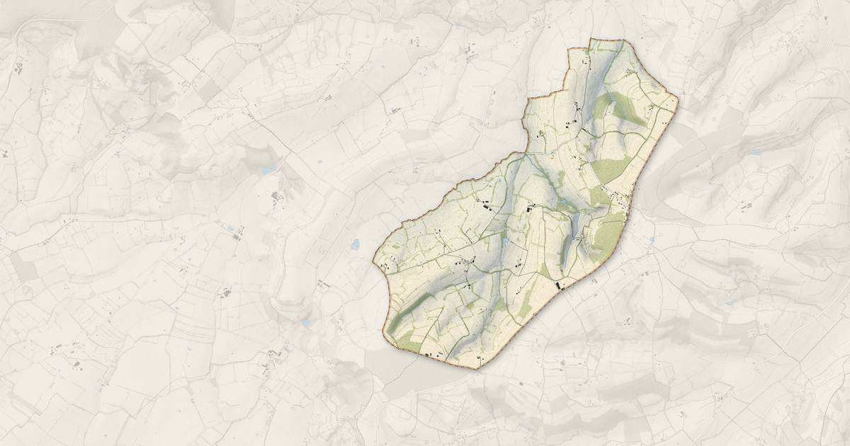 Portrait cartographique de Champosoult : relief, eau, forêts, bâti et voies, calculés à partir des données de l'IGN