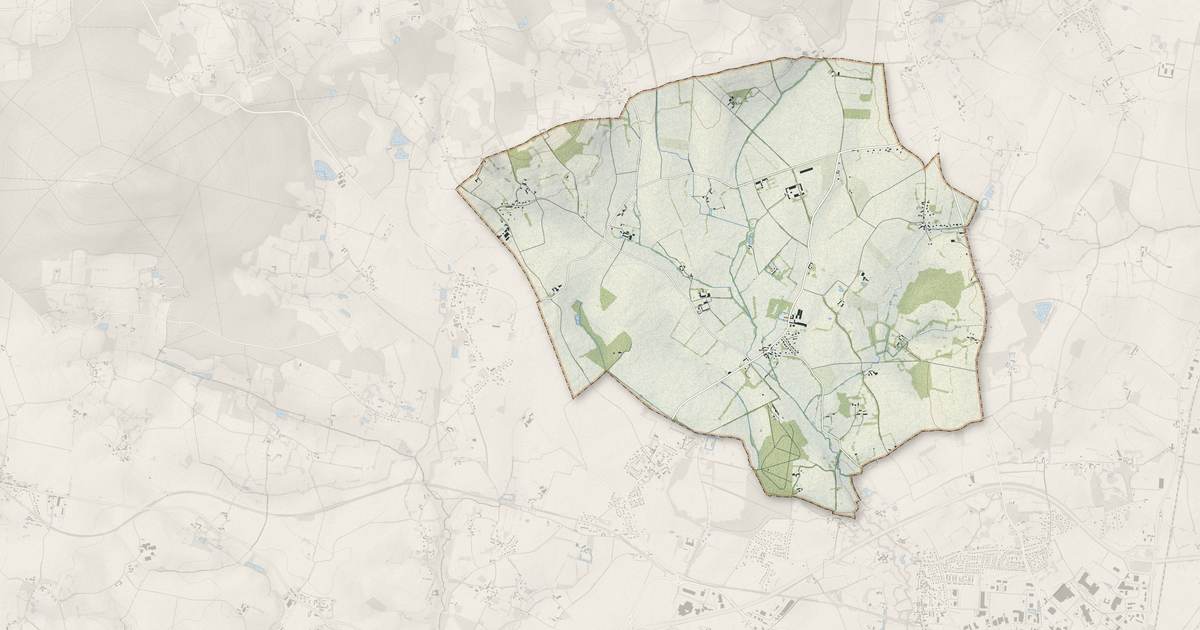 Portrait cartographique de Colombiers : relief, eau, forêts, bâti et voies, calculés à partir des données de l'IGN