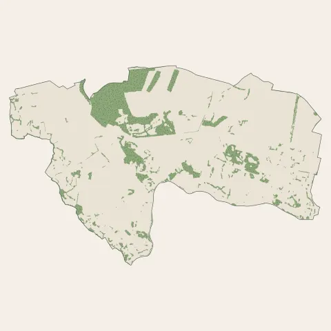 Condé-sur-Sarthe : bois, forêts et landes