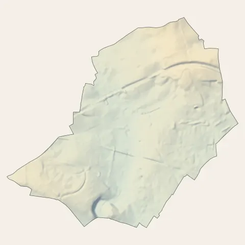 Damigny : relief