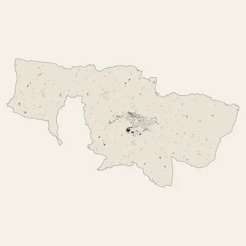Domfront en Poiraie : bâti
