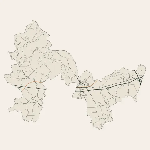 Écouché-les-Vallées : voies