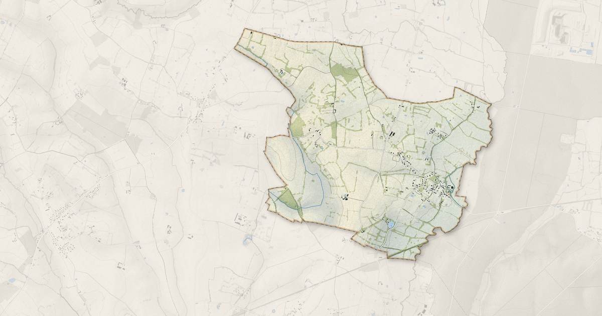 Portrait cartographique de Neuilly-le-Bisson : relief, eau, forêts, bâti et voies, calculés à partir des données de l'IGN