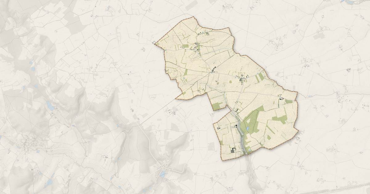 Portrait cartographique de Le Pas-Saint-l'Homer : relief, eau, forêts, bâti et voies, calculés à partir des données de l'IGN