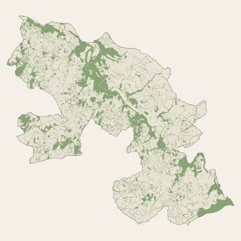 Putanges-le-Lac : bois, forêts et landes