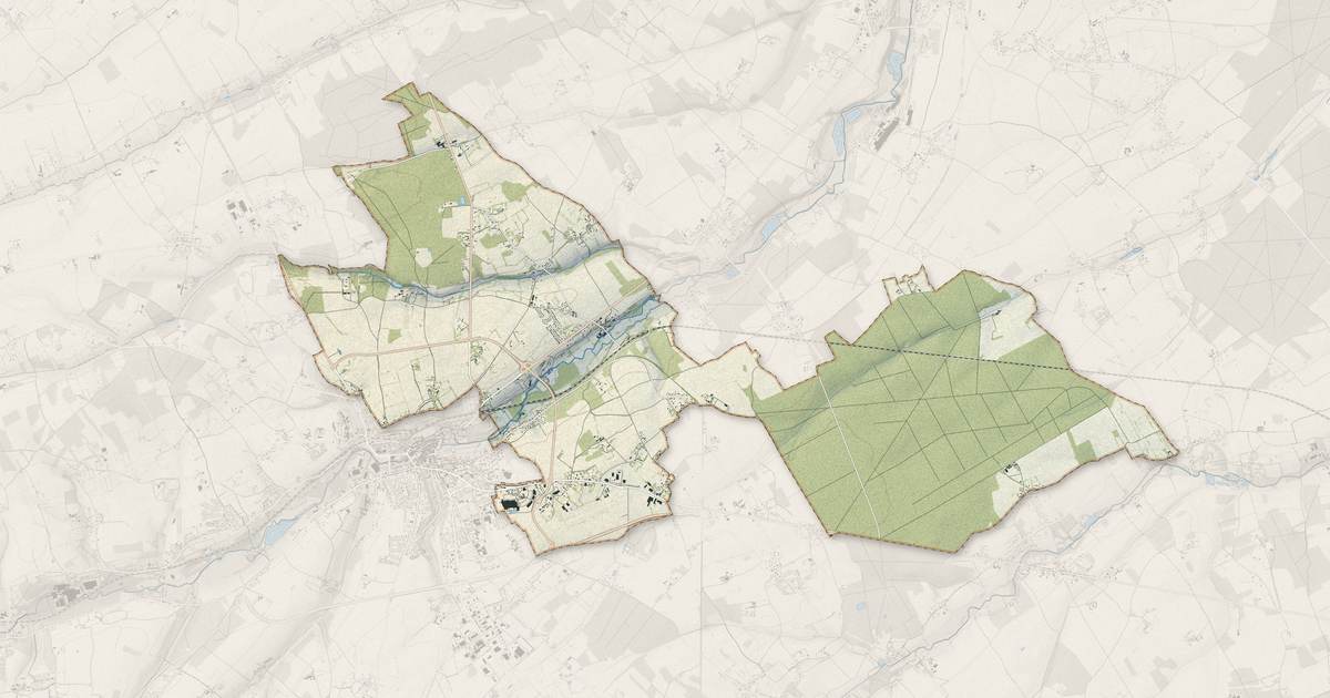 Portrait cartographique de Saint-Sulpice-sur-Risle : relief, eau, forêts, bâti et voies, calculés à partir des données de l'IGN