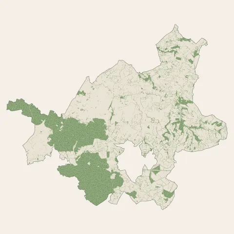 Gouffern en Auge : bois, forêts et landes