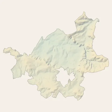 Gouffern en Auge : relief