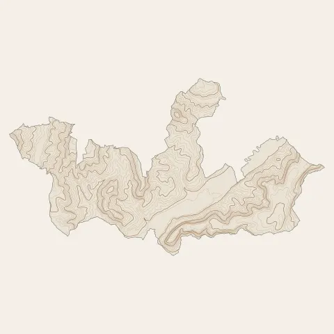 Val-au-Perche : courbes de niveau