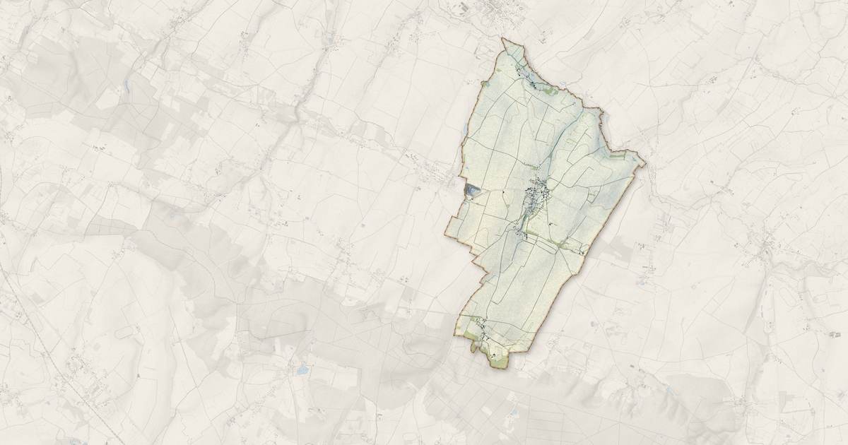 Portrait cartographique de Tournai-sur-Dive : relief, eau, forêts, bâti et voies, calculés à partir des données de l'IGN