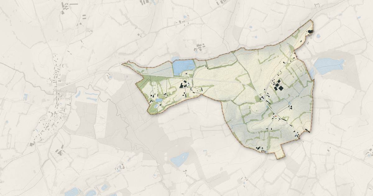 Portrait cartographique de Vidai : relief, eau, forêts, bâti et voies, calculés à partir des données de l'IGN