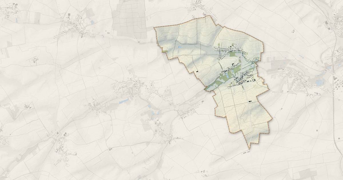 Portrait cartographique de Agnez-lès-Duisans : relief, eau, forêts, bâti et voies, calculés à partir des données de l'IGN