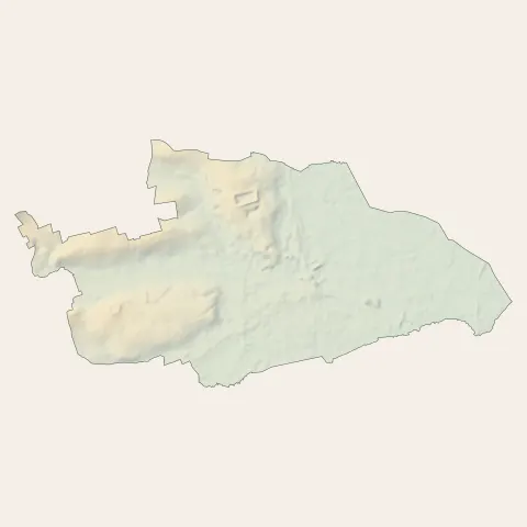 Aire-sur-la-Lys : relief