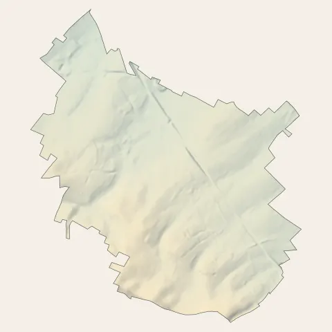 Aix-Noulette : relief