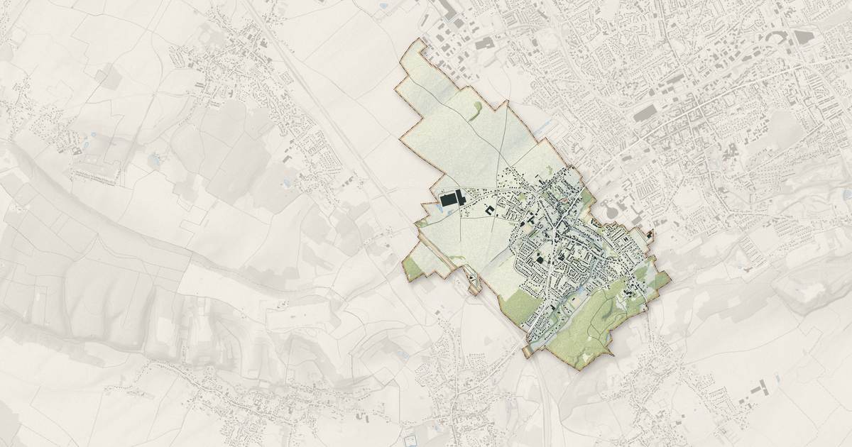 Portrait cartographique de Angres : relief, eau, forêts, bâti et voies, calculés à partir des données de l'IGN